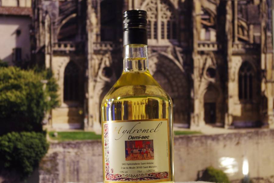 Hydromel demi-sec 75 cl (photo non contractuelle)