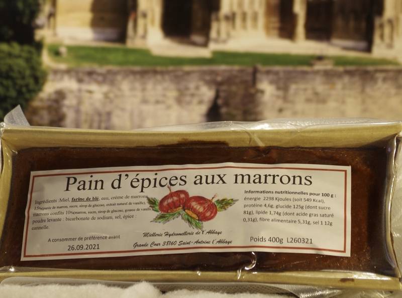 Pains d’épices Marron – 350 g